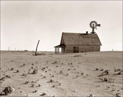 2019 recession coming - dust bowl photo