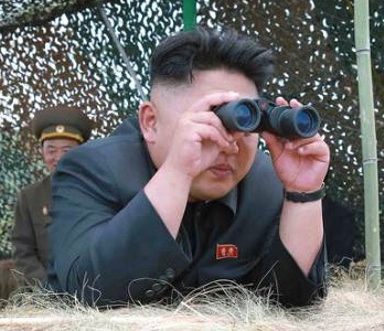 Kim Jong-un watches nuclear test