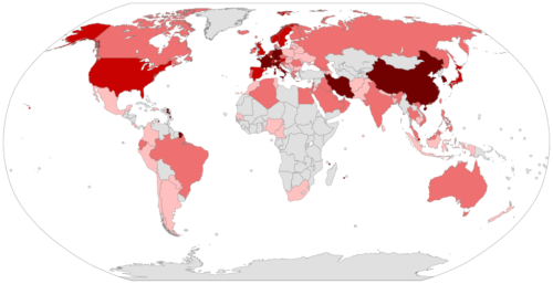 Coronavirus (COVID-19) World Outbreak Map
